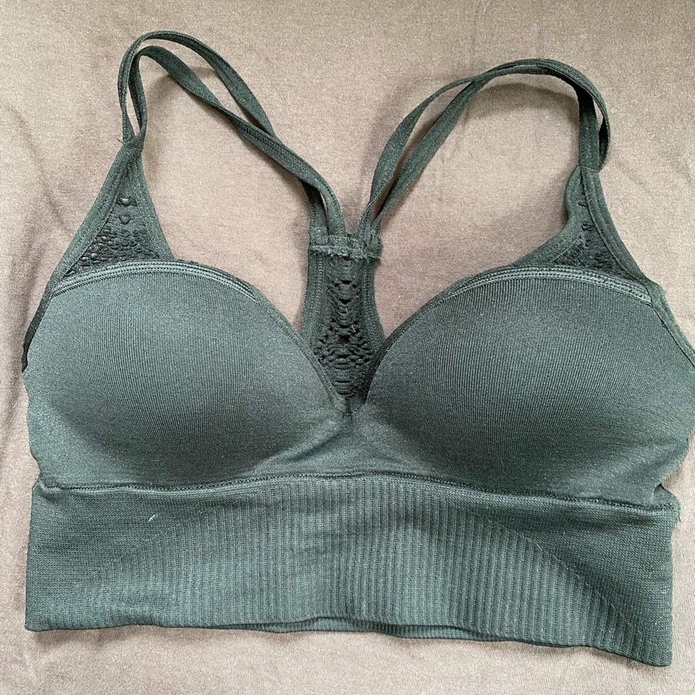 Wireless push-up bralette.